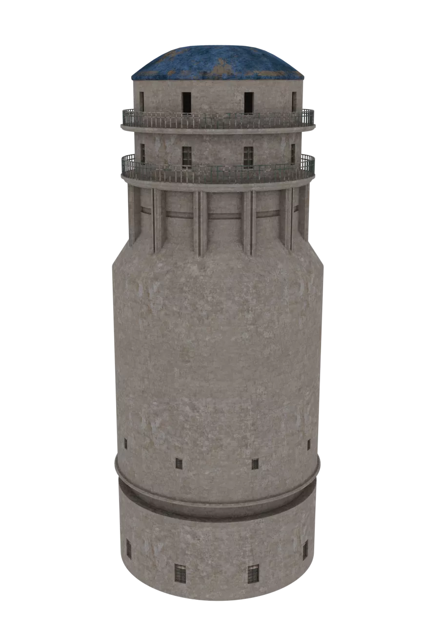 دانلود مدل سه بعدی ساختمان فانتزی3Kitbash
