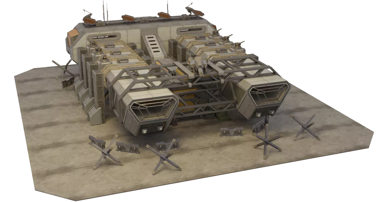 دانلود مدل سه بعدی جنگ آینده16Kitbash