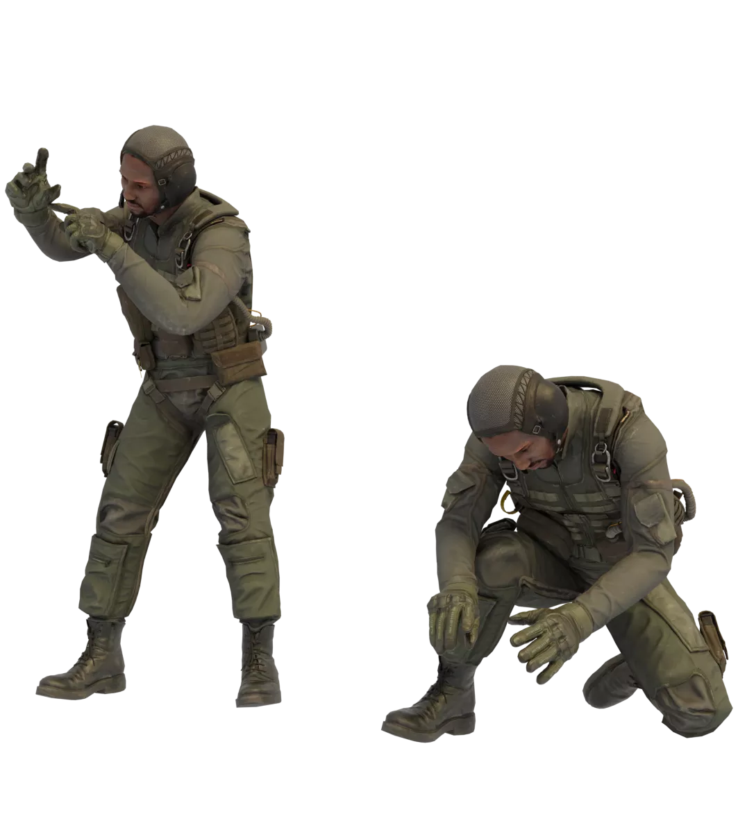 دانلود مدل سه بعدی جوخه مکانیک5Kitbash