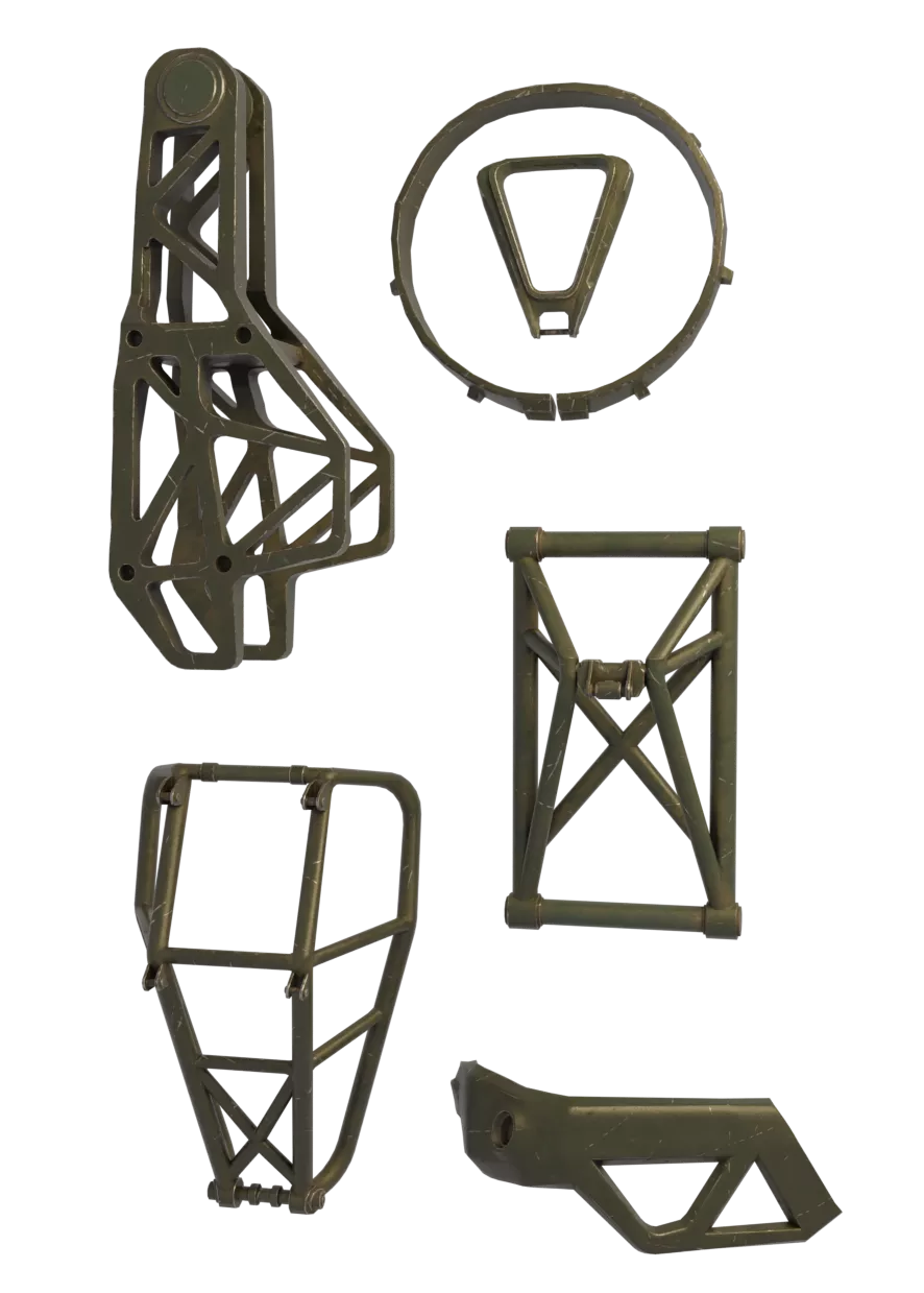 دانلود مدل سه بعدی جوخه مکانیک50Kitbash