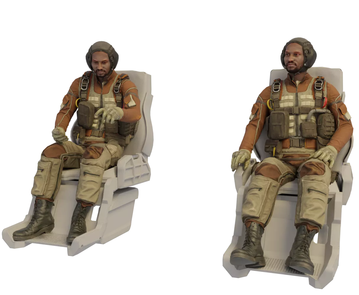 دانلود مدل سه بعدی جوخه مکانیک8Kitbash