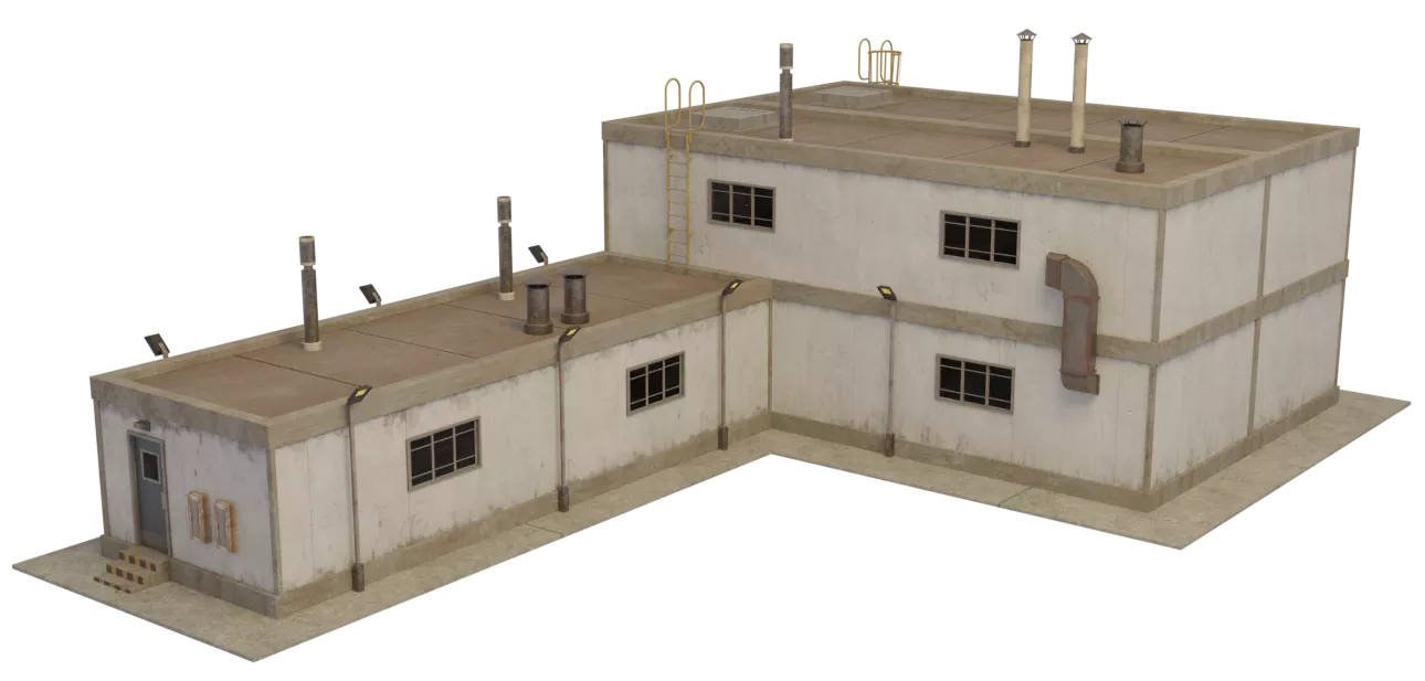دانلود مدل سه بعدی پالایشگاه32Kitbash
