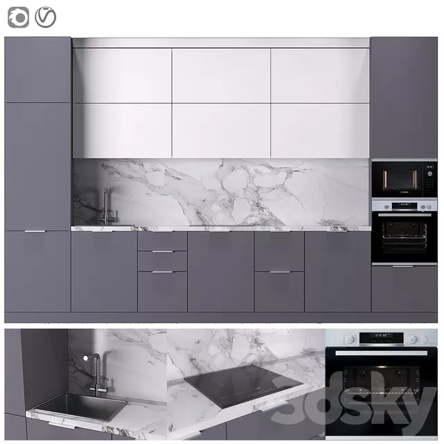 Modern_Kitchen_No_319_OP8D دانلود مدل سه بعدی کابینت7